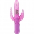 Vibrador dual con estimulador vaginal y anal