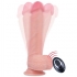 Vibrador realista, flexible y control remoto