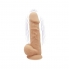 Dildo realistico, flexible, con vibrador y ventosa