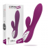 Vibrador dual de silicona con 12 programas