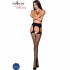 Description de bas jarretelles- medias panty con liguero- color: negro- talla: m- mat