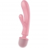 Vibrador de silicone com múltiplas funções