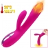 Vibrador flexível, efeito de calor, 10 padrões de vibração.