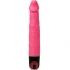 Dildo vibrador venoso, realista, texturado, color rosa